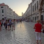 Dubrovnik: rue principale (Stradun)